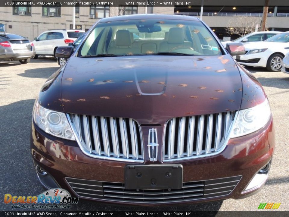 2009 Lincoln MKS AWD Sedan Cinnamon Metallic / Cashmere Photo #3