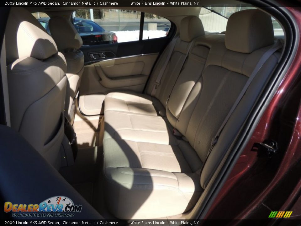 2009 Lincoln MKS AWD Sedan Cinnamon Metallic / Cashmere Photo #10