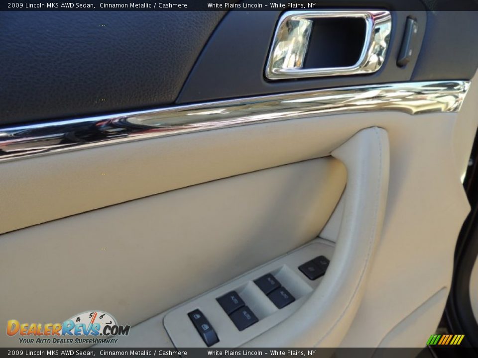 2009 Lincoln MKS AWD Sedan Cinnamon Metallic / Cashmere Photo #15