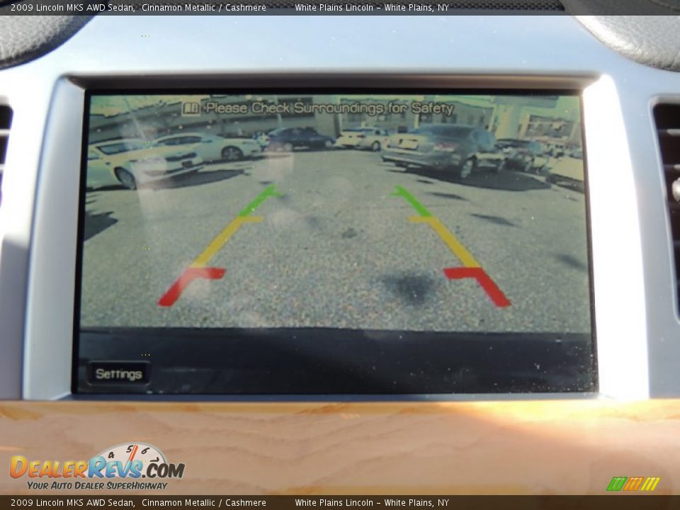 2009 Lincoln MKS AWD Sedan Cinnamon Metallic / Cashmere Photo #24