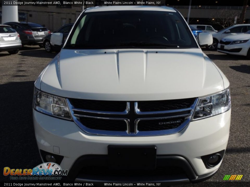 2011 Dodge Journey Mainstreet AWD Bianco White / Black Photo #3