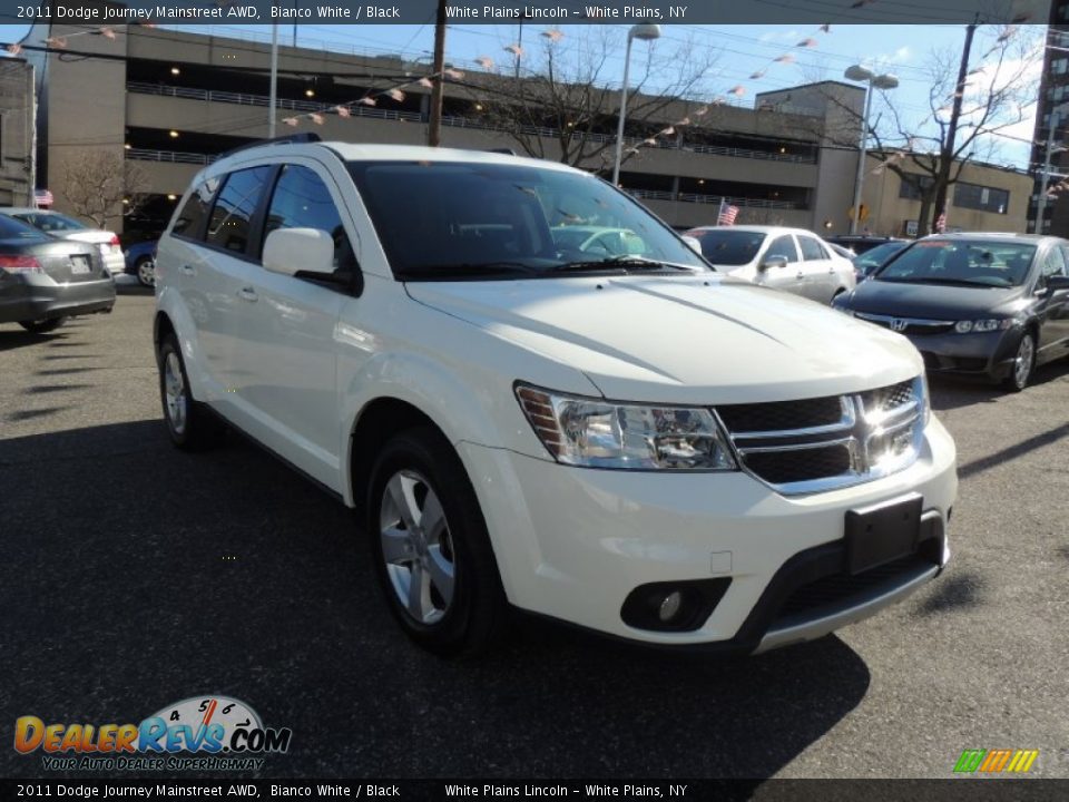 2011 Dodge Journey Mainstreet AWD Bianco White / Black Photo #4