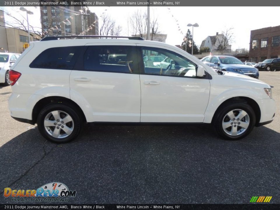 2011 Dodge Journey Mainstreet AWD Bianco White / Black Photo #5