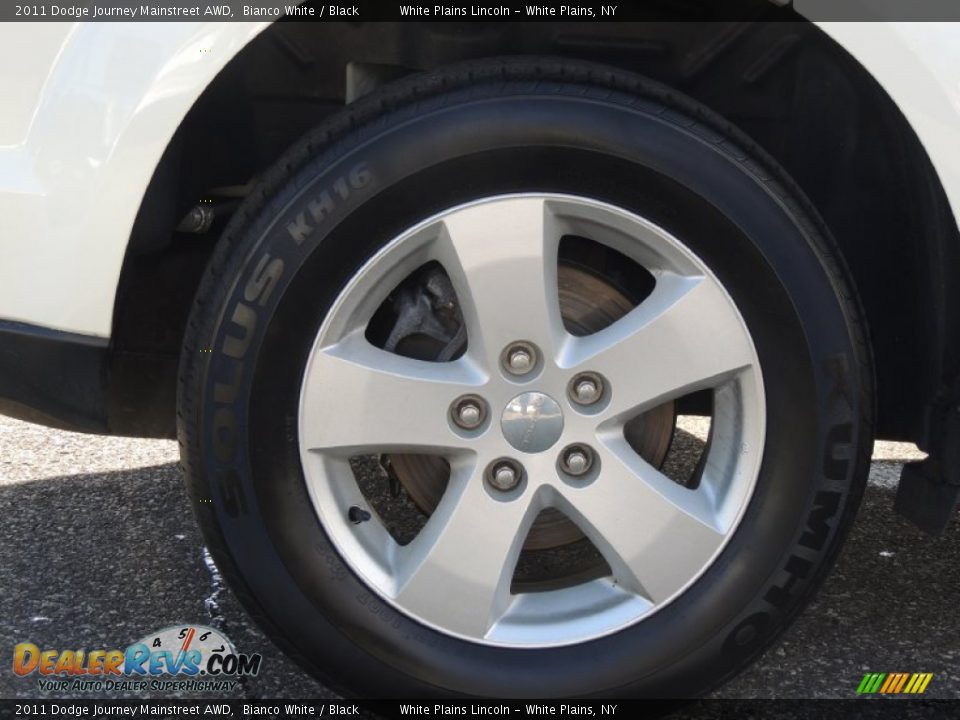 2011 Dodge Journey Mainstreet AWD Bianco White / Black Photo #6
