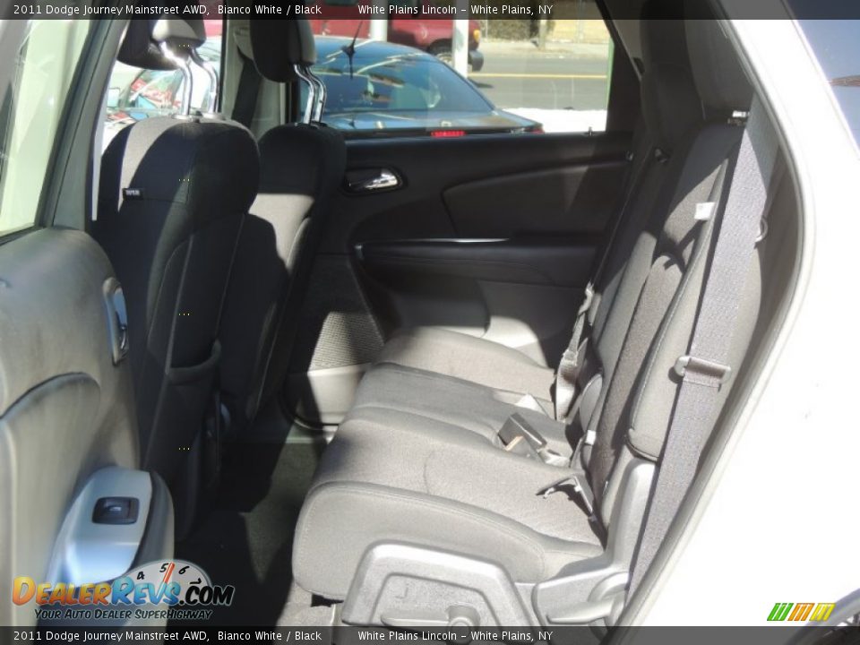 2011 Dodge Journey Mainstreet AWD Bianco White / Black Photo #10