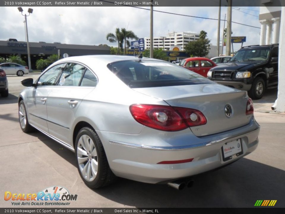 2010 Volkswagen CC Sport Reflex Silver Metallic / Black Photo #3