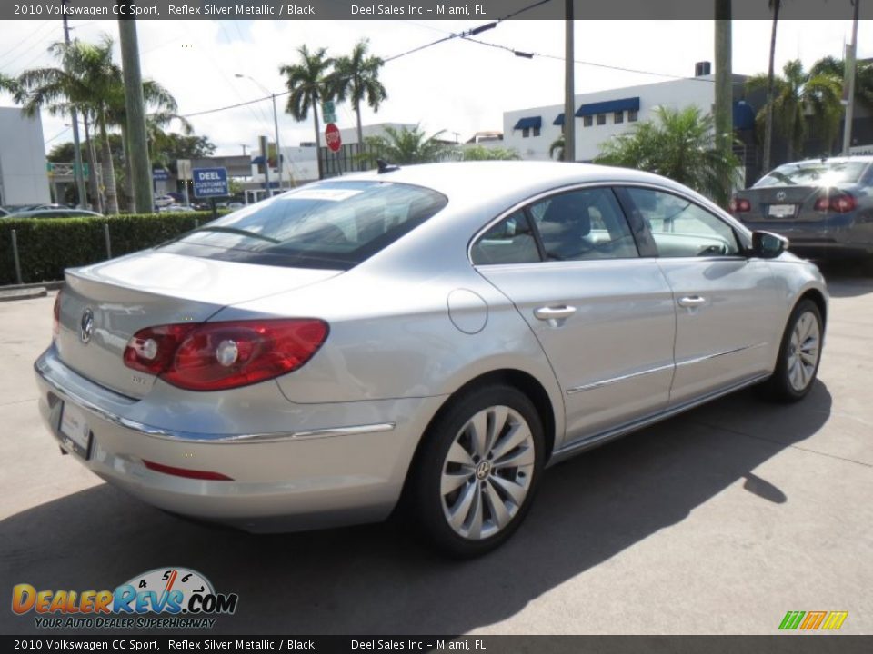 2010 Volkswagen CC Sport Reflex Silver Metallic / Black Photo #5