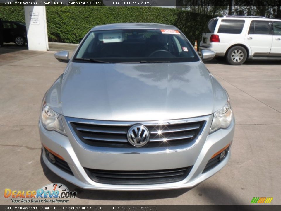 2010 Volkswagen CC Sport Reflex Silver Metallic / Black Photo #8