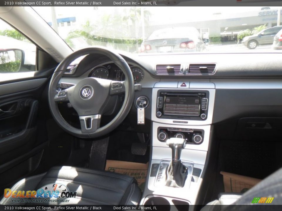 2010 Volkswagen CC Sport Reflex Silver Metallic / Black Photo #12
