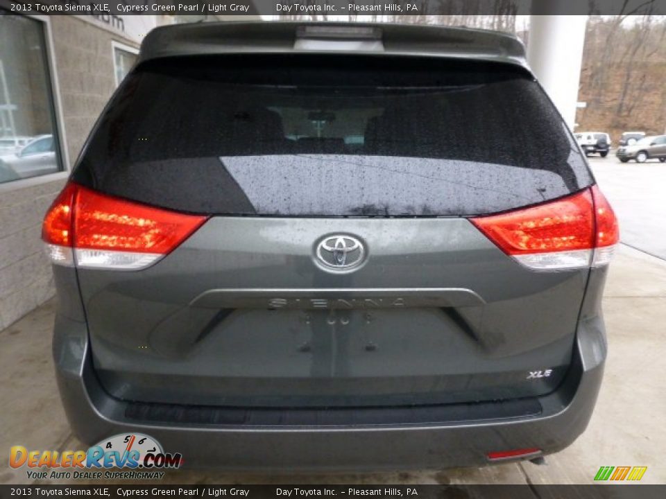 2013 Toyota Sienna XLE Cypress Green Pearl / Light Gray Photo #3
