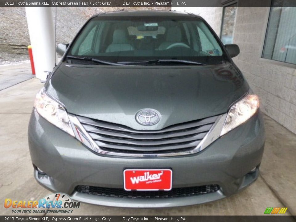 2013 Toyota Sienna XLE Cypress Green Pearl / Light Gray Photo #6