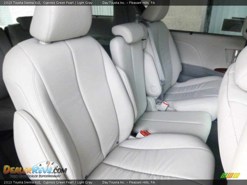 2013 Toyota Sienna XLE Cypress Green Pearl / Light Gray Photo #12