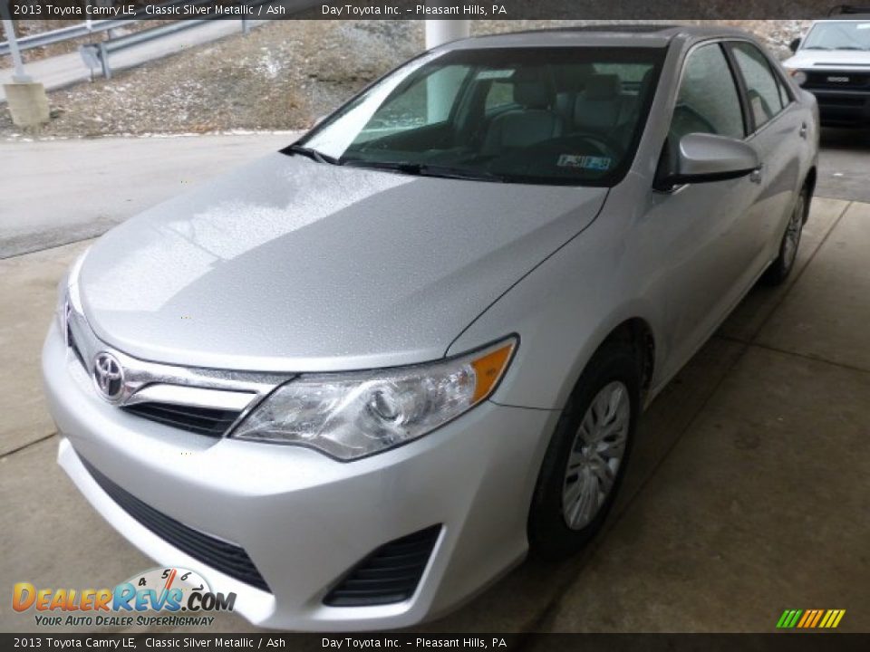 2013 Toyota Camry LE Classic Silver Metallic / Ash Photo #5