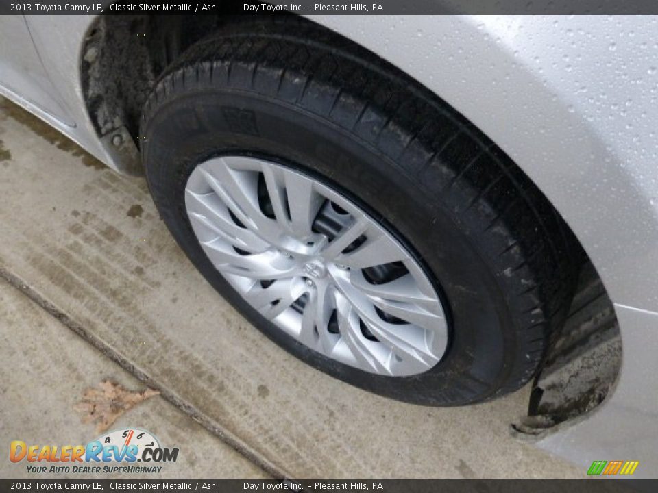 2013 Toyota Camry LE Classic Silver Metallic / Ash Photo #8