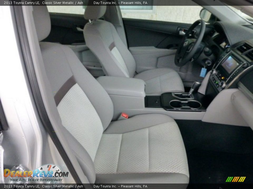 2013 Toyota Camry LE Classic Silver Metallic / Ash Photo #9