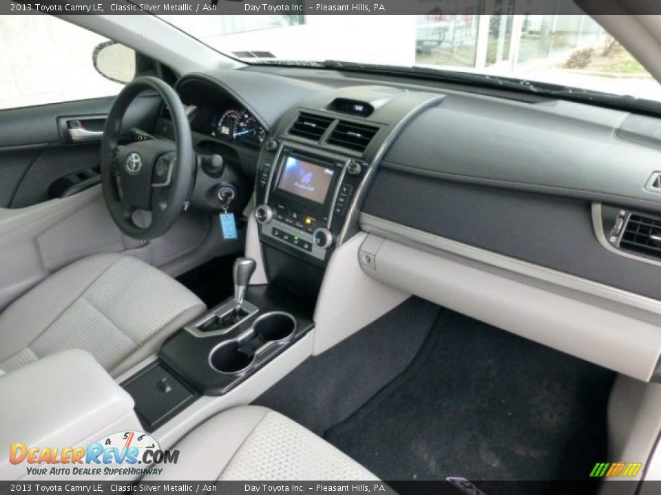 2013 Toyota Camry LE Classic Silver Metallic / Ash Photo #10