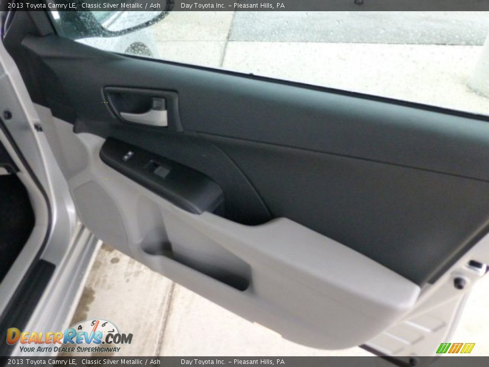 2013 Toyota Camry LE Classic Silver Metallic / Ash Photo #11