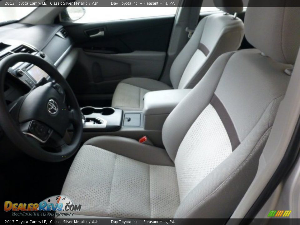 2013 Toyota Camry LE Classic Silver Metallic / Ash Photo #13