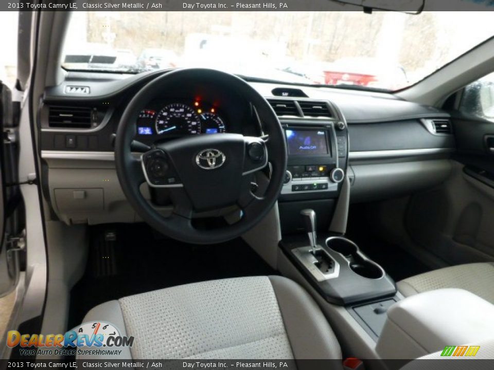 2013 Toyota Camry LE Classic Silver Metallic / Ash Photo #15