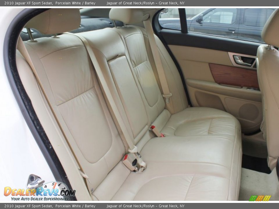 2010 Jaguar XF Sport Sedan Porcelain White / Barley Photo #13