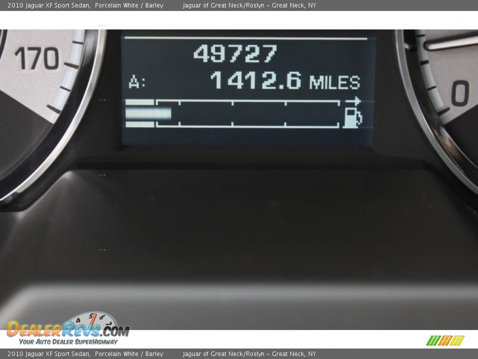 2010 Jaguar XF Sport Sedan Porcelain White / Barley Photo #25