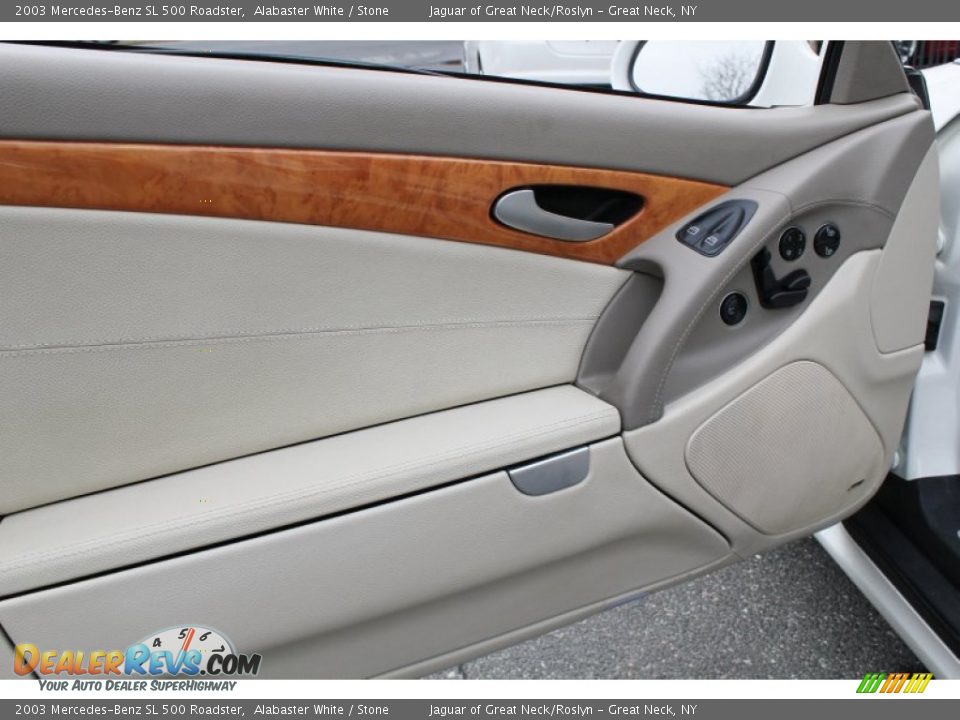 Door Panel of 2003 Mercedes-Benz SL 500 Roadster Photo #13
