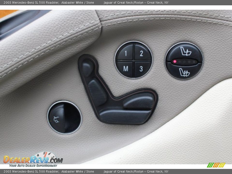 Controls of 2003 Mercedes-Benz SL 500 Roadster Photo #14