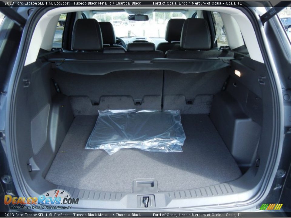 2013 Ford Escape SEL 1.6L EcoBoost Tuxedo Black Metallic / Charcoal Black Photo #11