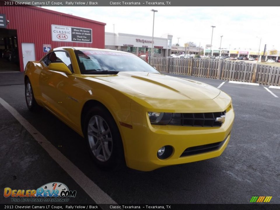 2013 Chevrolet Camaro LT Coupe Rally Yellow / Black Photo #1