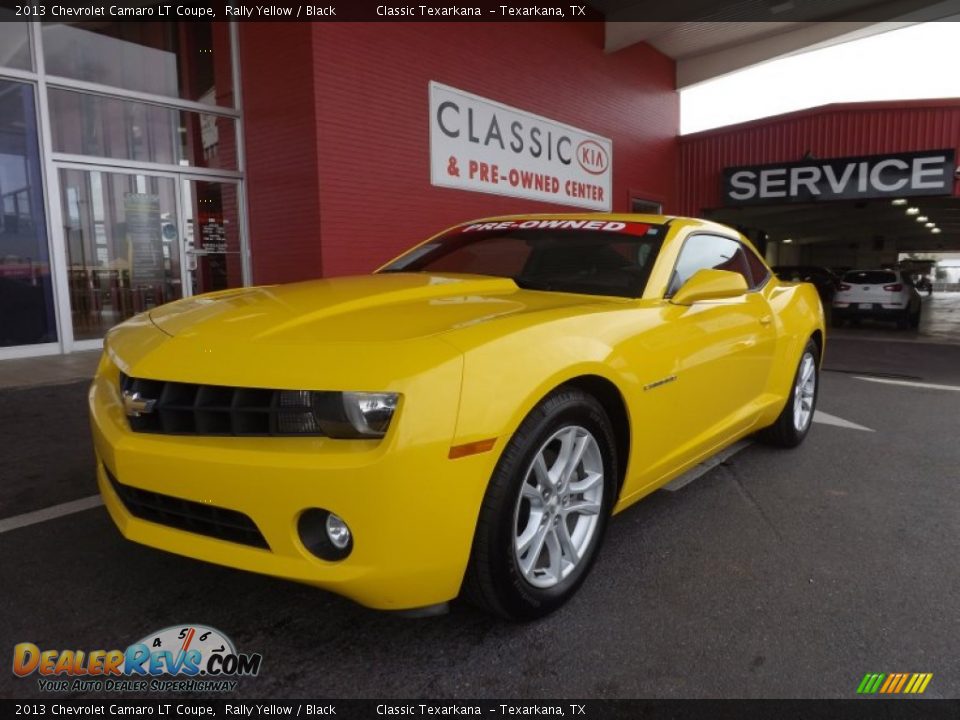 2013 Chevrolet Camaro LT Coupe Rally Yellow / Black Photo #2