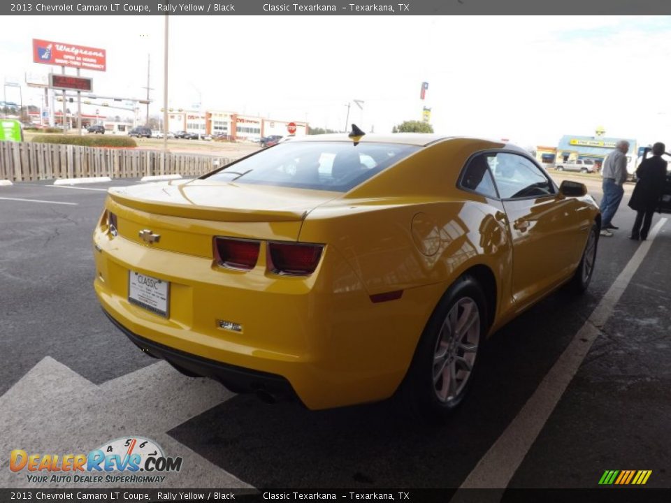 2013 Chevrolet Camaro LT Coupe Rally Yellow / Black Photo #3