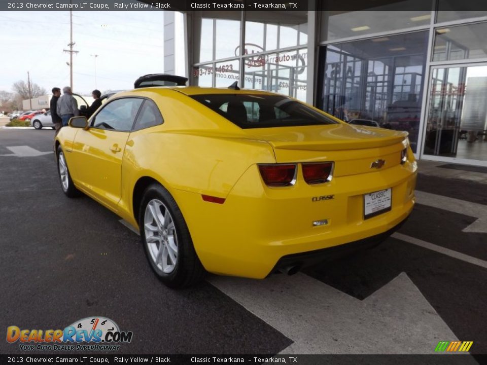 2013 Chevrolet Camaro LT Coupe Rally Yellow / Black Photo #4
