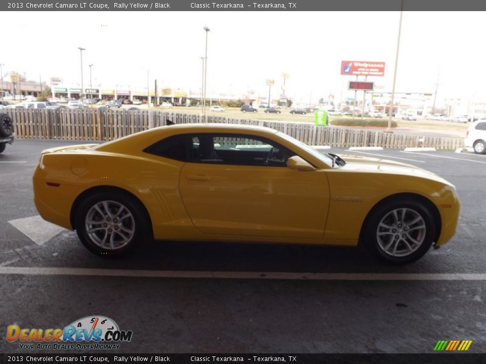 2013 Chevrolet Camaro LT Coupe Rally Yellow / Black Photo #5
