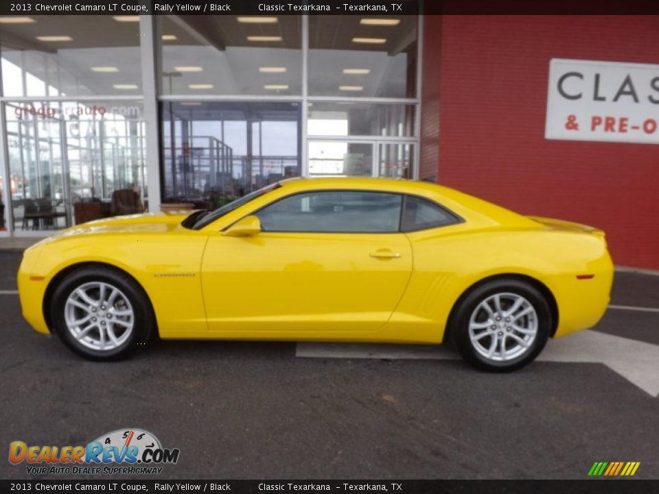 2013 Chevrolet Camaro LT Coupe Rally Yellow / Black Photo #6