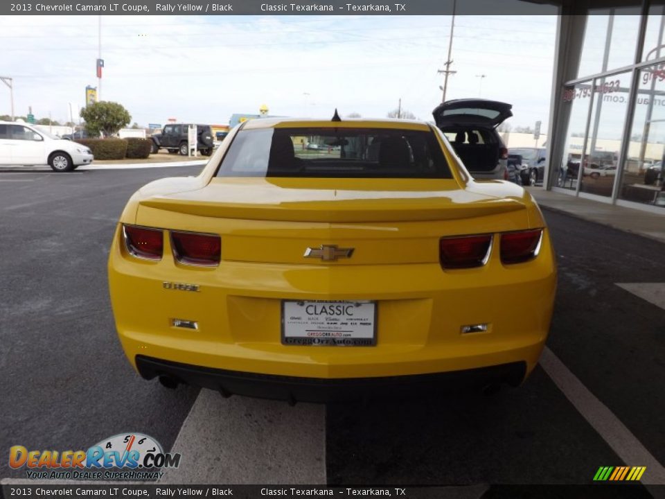 2013 Chevrolet Camaro LT Coupe Rally Yellow / Black Photo #7