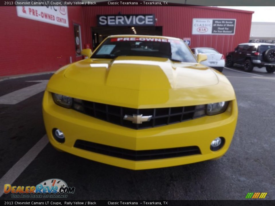 2013 Chevrolet Camaro LT Coupe Rally Yellow / Black Photo #8
