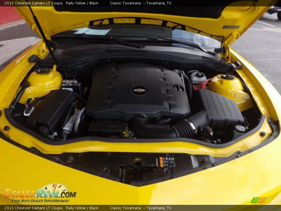 2013 Chevrolet Camaro LT Coupe Rally Yellow / Black Photo #12