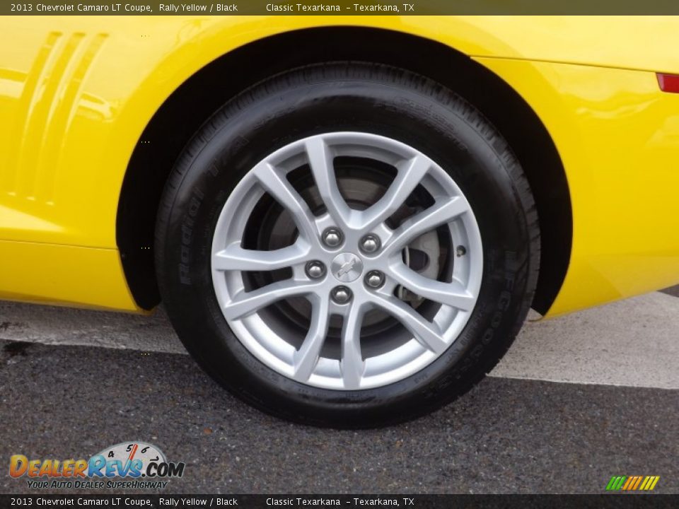 2013 Chevrolet Camaro LT Coupe Rally Yellow / Black Photo #15