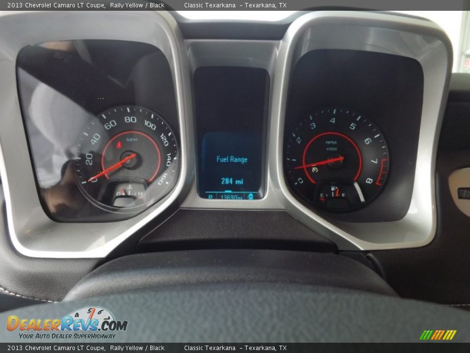 2013 Chevrolet Camaro LT Coupe Rally Yellow / Black Photo #22