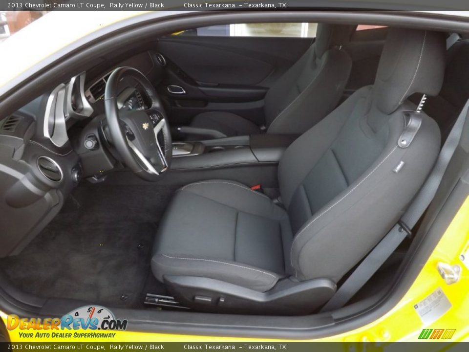 2013 Chevrolet Camaro LT Coupe Rally Yellow / Black Photo #24