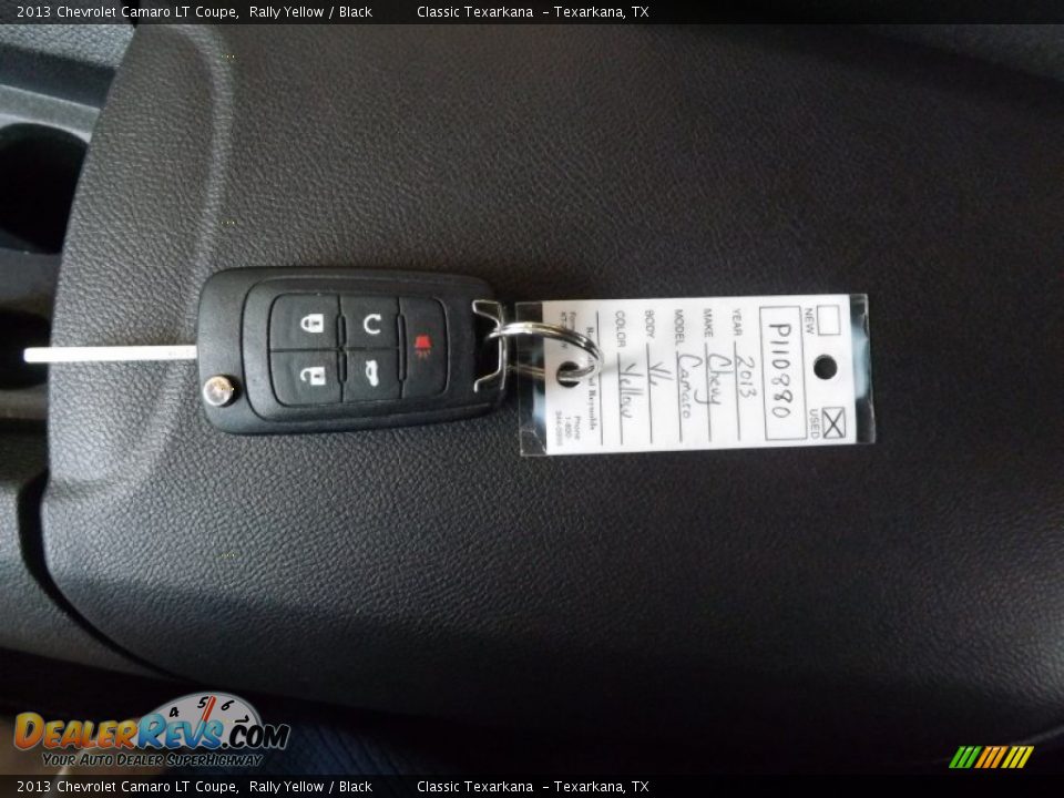 2013 Chevrolet Camaro LT Coupe Rally Yellow / Black Photo #30
