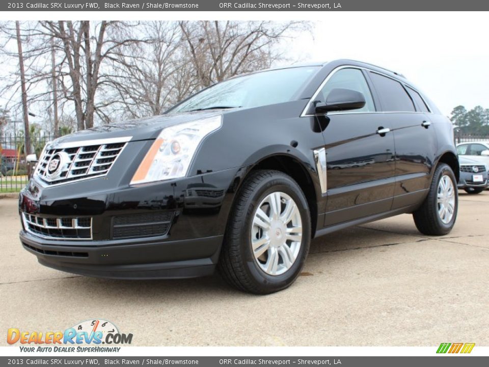 2013 Cadillac SRX Luxury FWD Black Raven / Shale/Brownstone Photo #1