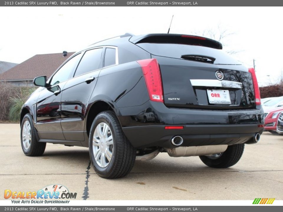 2013 Cadillac SRX Luxury FWD Black Raven / Shale/Brownstone Photo #3