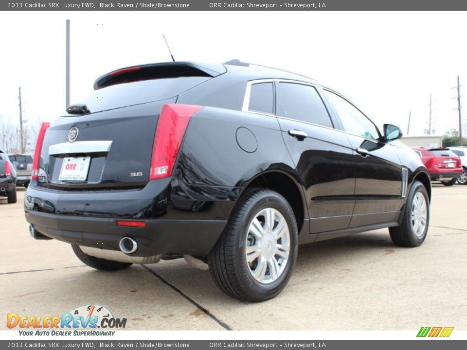 2013 Cadillac SRX Luxury FWD Black Raven / Shale/Brownstone Photo #4