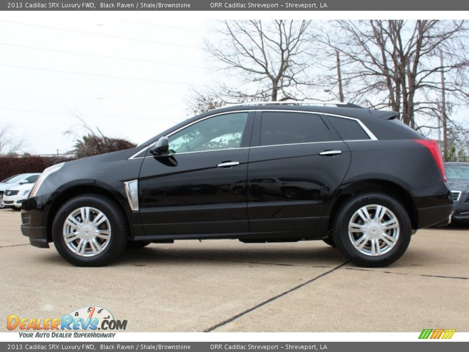 2013 Cadillac SRX Luxury FWD Black Raven / Shale/Brownstone Photo #5