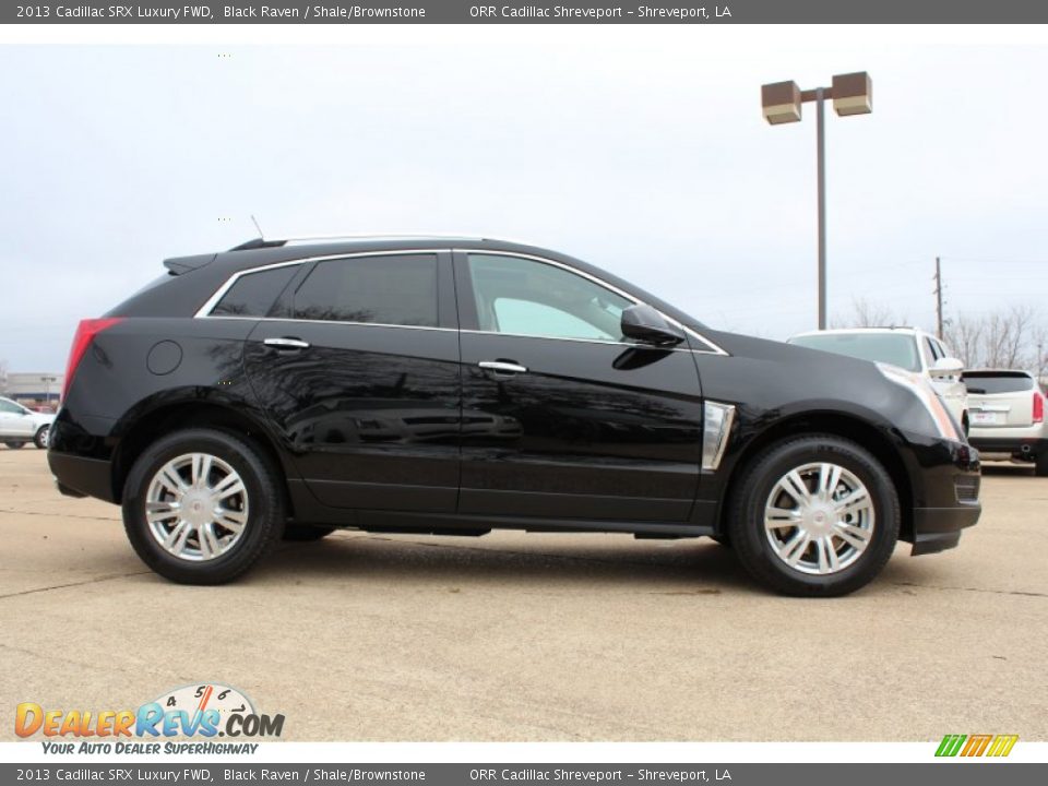 2013 Cadillac SRX Luxury FWD Black Raven / Shale/Brownstone Photo #6