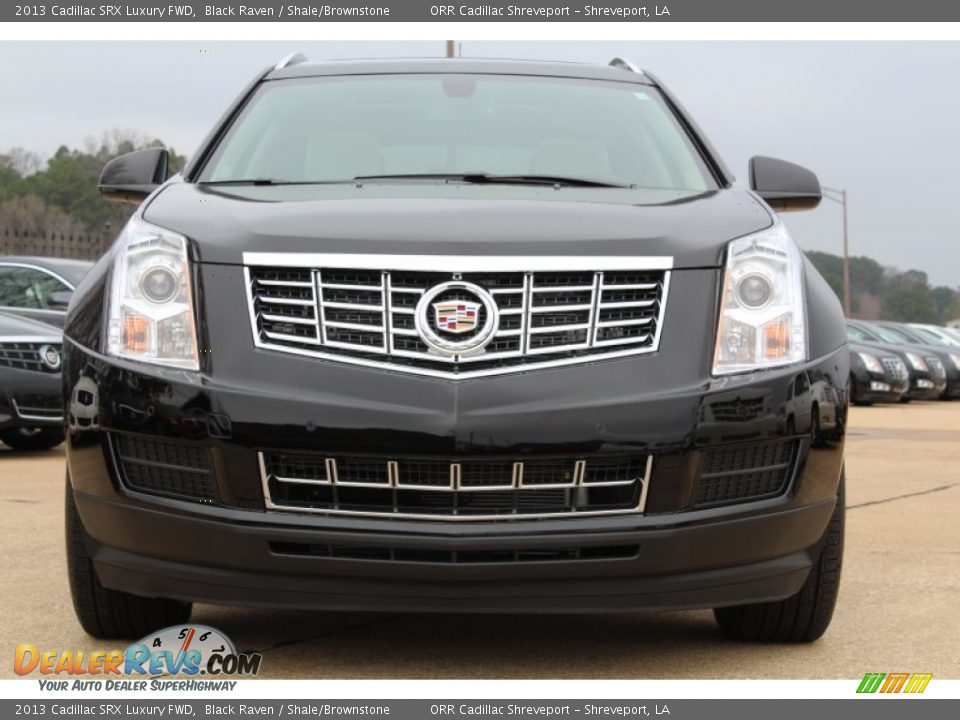 2013 Cadillac SRX Luxury FWD Black Raven / Shale/Brownstone Photo #7