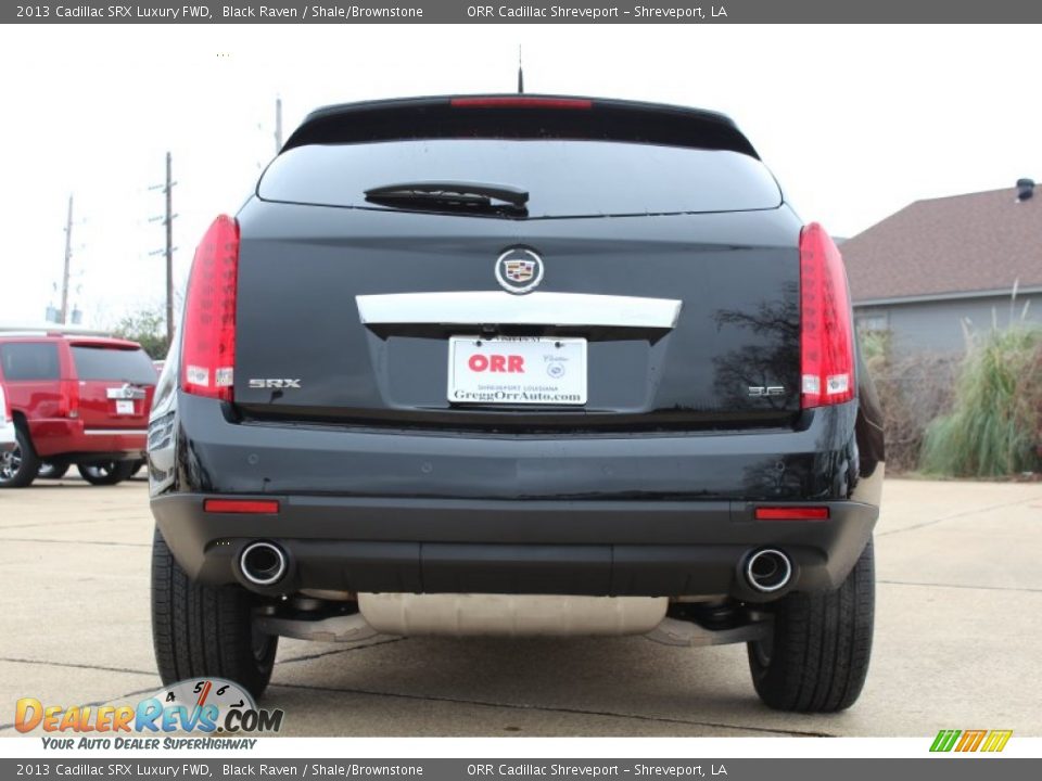 2013 Cadillac SRX Luxury FWD Black Raven / Shale/Brownstone Photo #8