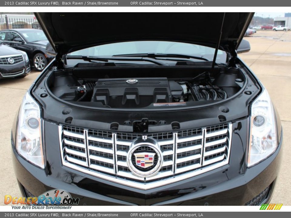 2013 Cadillac SRX Luxury FWD Black Raven / Shale/Brownstone Photo #10