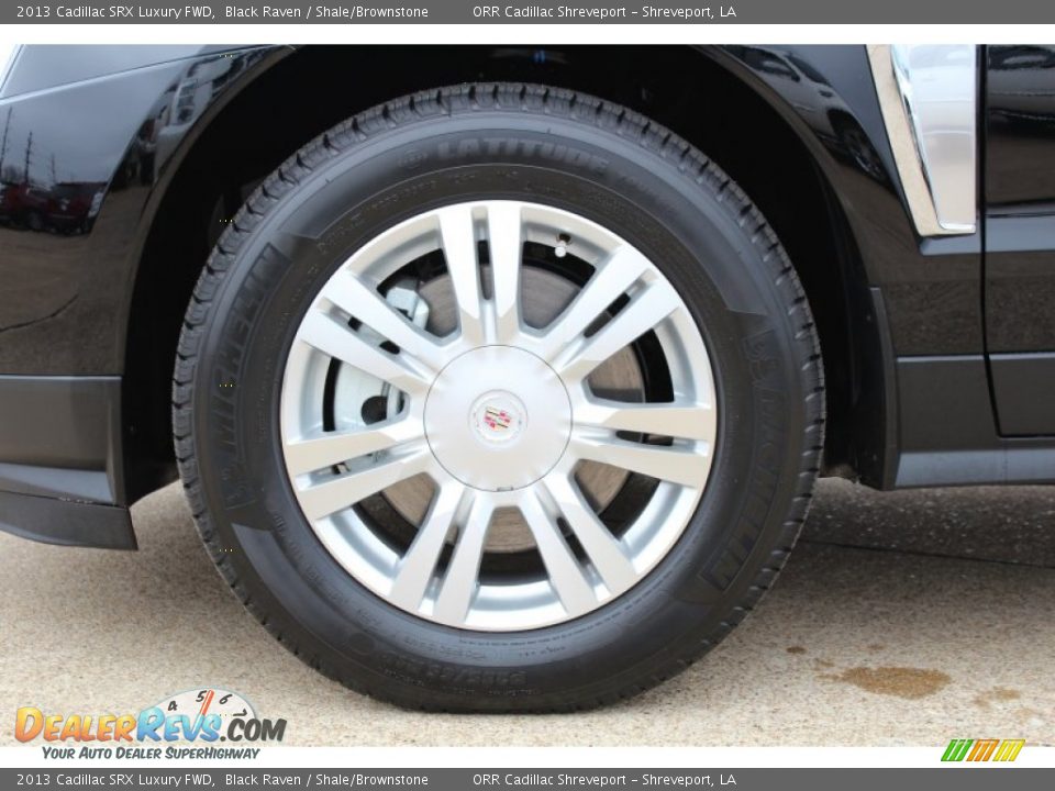 2013 Cadillac SRX Luxury FWD Black Raven / Shale/Brownstone Photo #11